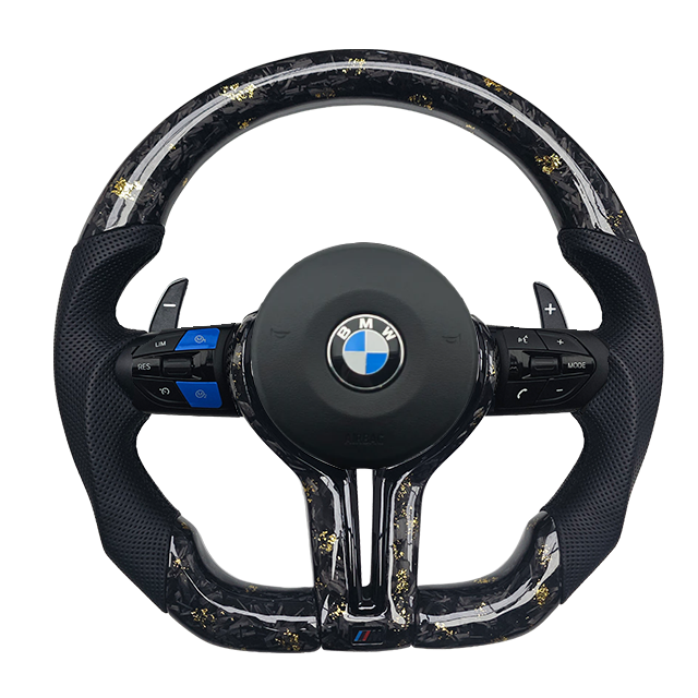 BMW F-Serie Performance Lenkrad – Forged Carbon Gold