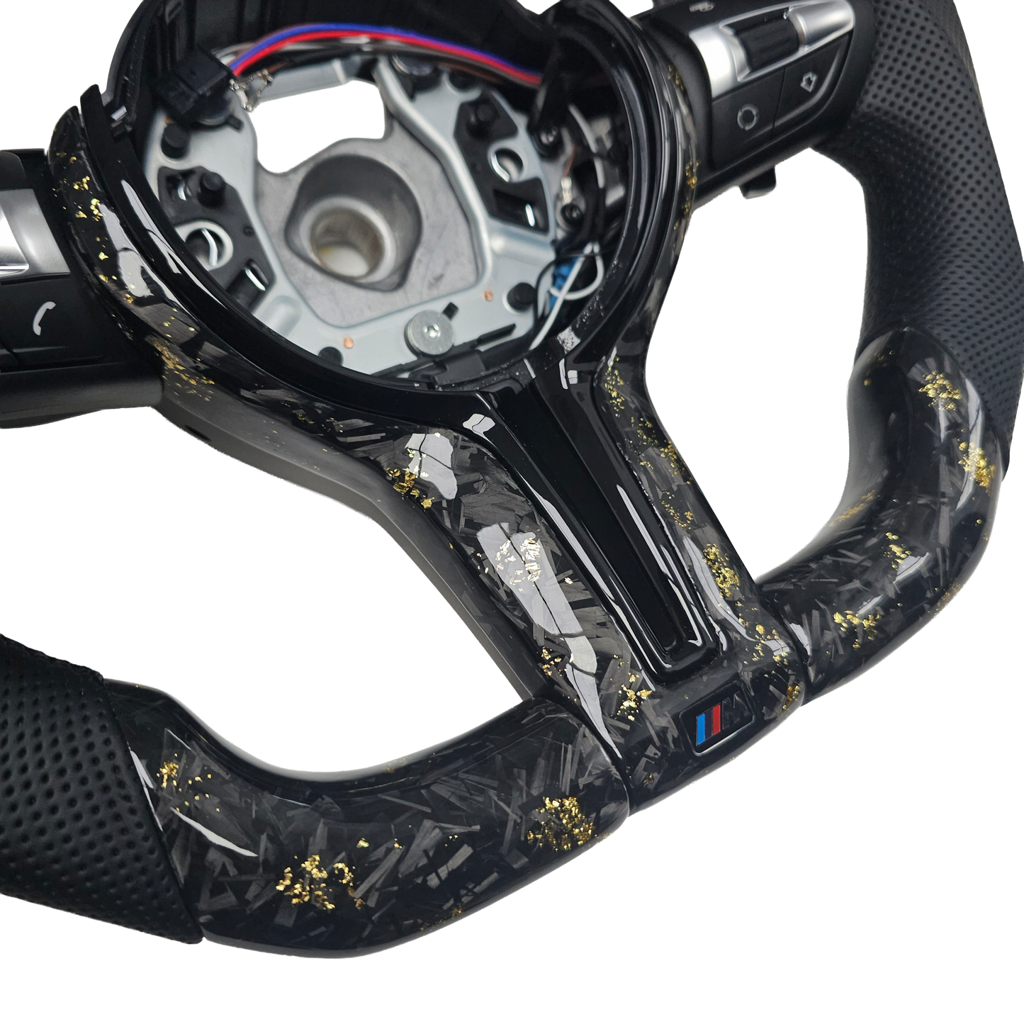 BMW F-Serie Performance Lenkrad – Forged Carbon Gold