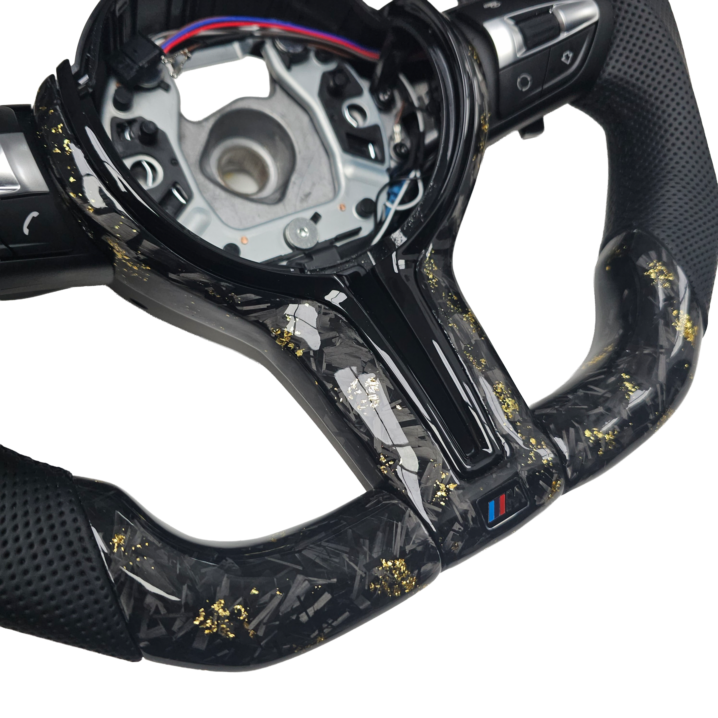 BMW F-Serie Performance Lenkrad – Forged Carbon Gold