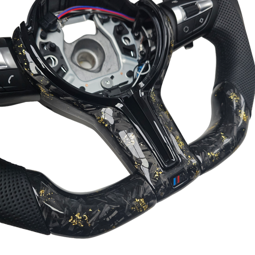 BMW F-Serie Performance Lenkrad – Forged Carbon Gold